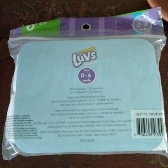 Baby socks 6 pairs - Picture 2 of 2